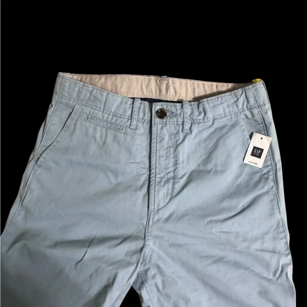 GAP kids Sky Blue Flat Front Shorts